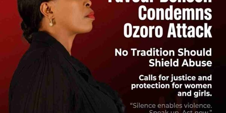 Favour Benson Condemns Ozoro Attack, Calls for Justice, Protection for Women