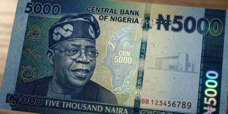 5000 Naira Note With Tinubu Picture Goes Viral ... CBN Reacts