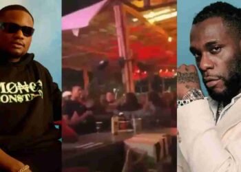 WATCH: Video of Burna Boy and DJ Tunez Exchanging Blows in Nightclub