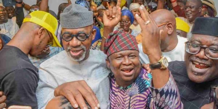 Governor Abiodun Declares Senator Yayi As Successor ... Obasanjo Reacts