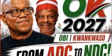 Political Shockwave: Peter Obi and Rabiu Kwankwaso Unite Under NDC Ahead of 2027 Elections