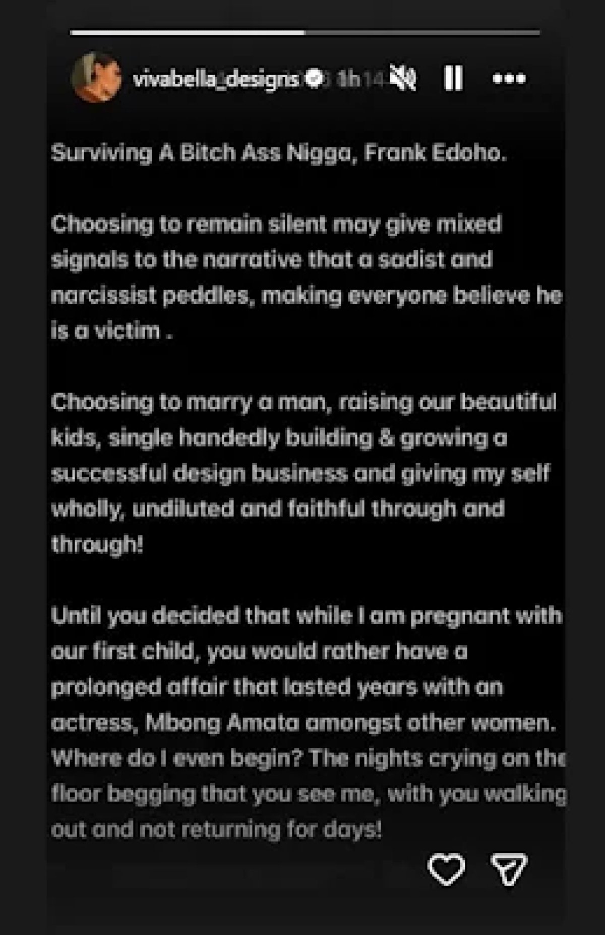 Sandra Breaks Silence, Reveals Ladies Allegedly Connected to Frank Edoho [Full List]