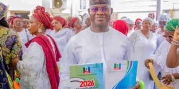 Yahaya Bello Picks APC Senate Form Amid N80bn Fraud Case