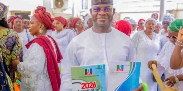 Yahaya Bello Picks APC Senate Form Amid N80bn Fraud Case