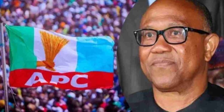 APC Speaks On Forcing Peter Obi Out of Labour Party and ADC