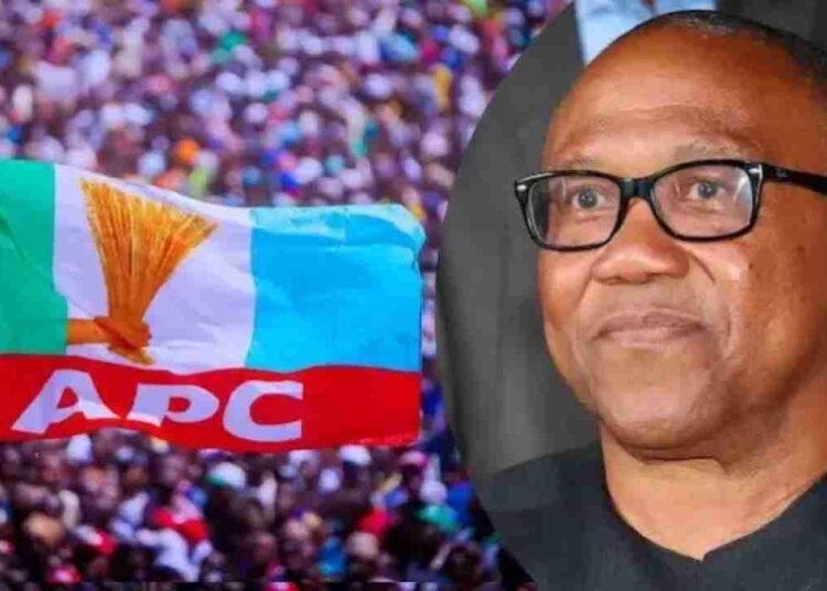 APC Speaks On Forcing Peter Obi Out of Labour Party and ADC